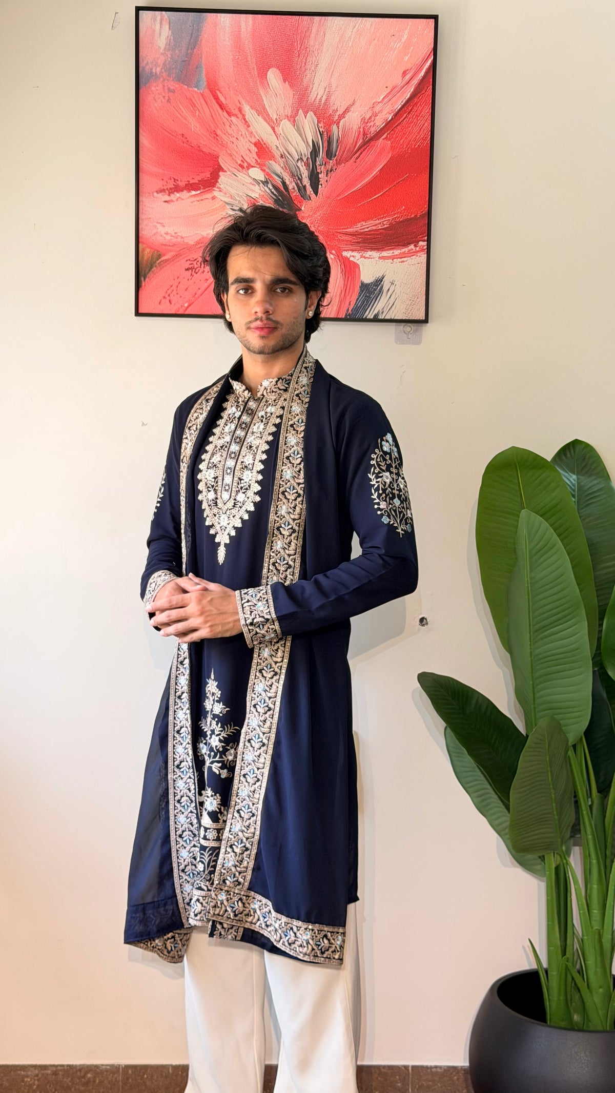 Shehzaada Shawl Kurta