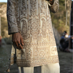 Ivory Vanraj Heritage Kurta