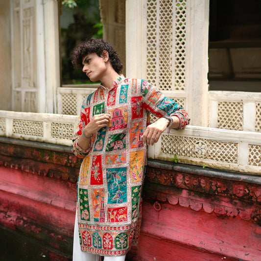 Jaipur Heritage Patchwork Kurta