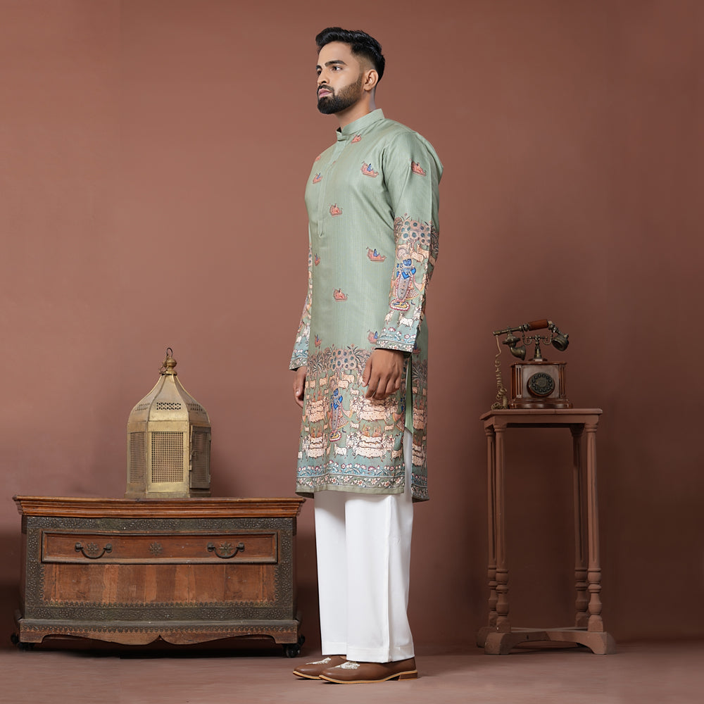 Vrindavan Krishna Serenity Kurta
