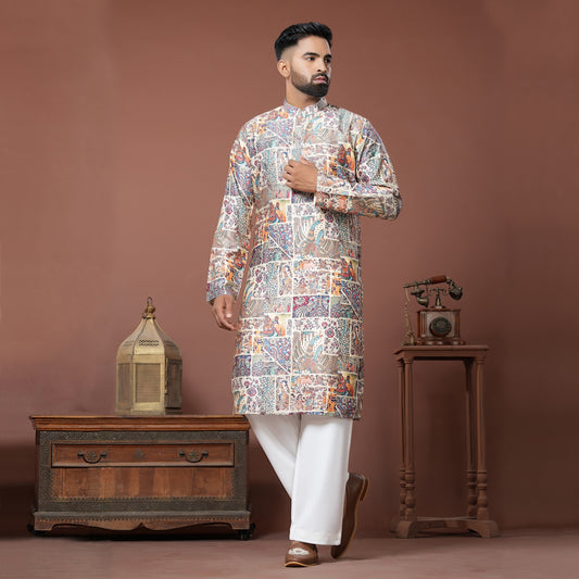 Kalamkari Tapestry Kurta