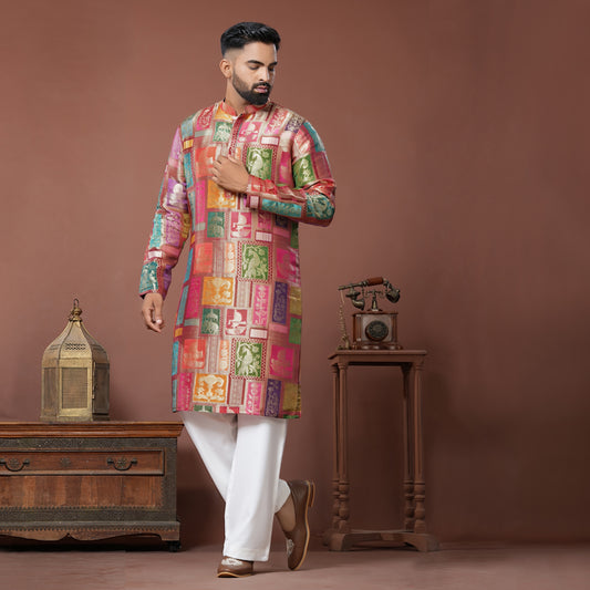 Heritage Stamp Kurta