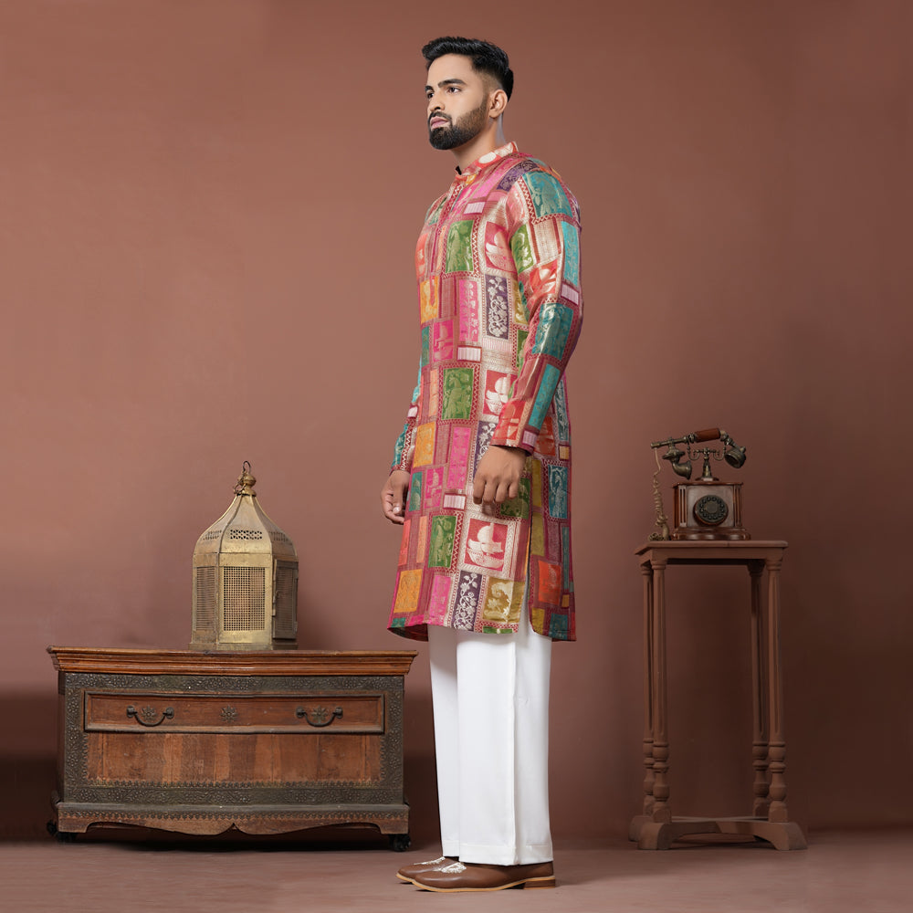 Heritage Stamp Kurta
