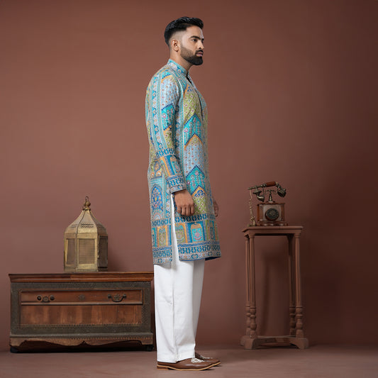 Mehraab Mosaic Kurta