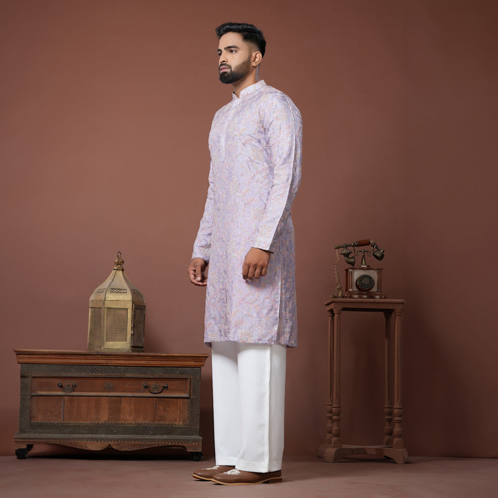 Lilac Whisper Kurta