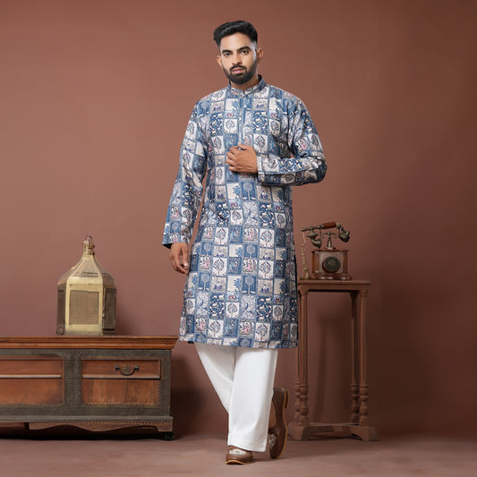 Maharaja Print Kurta