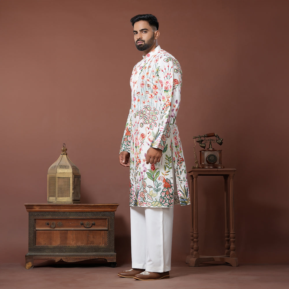 Vantara Embroidery Kurta