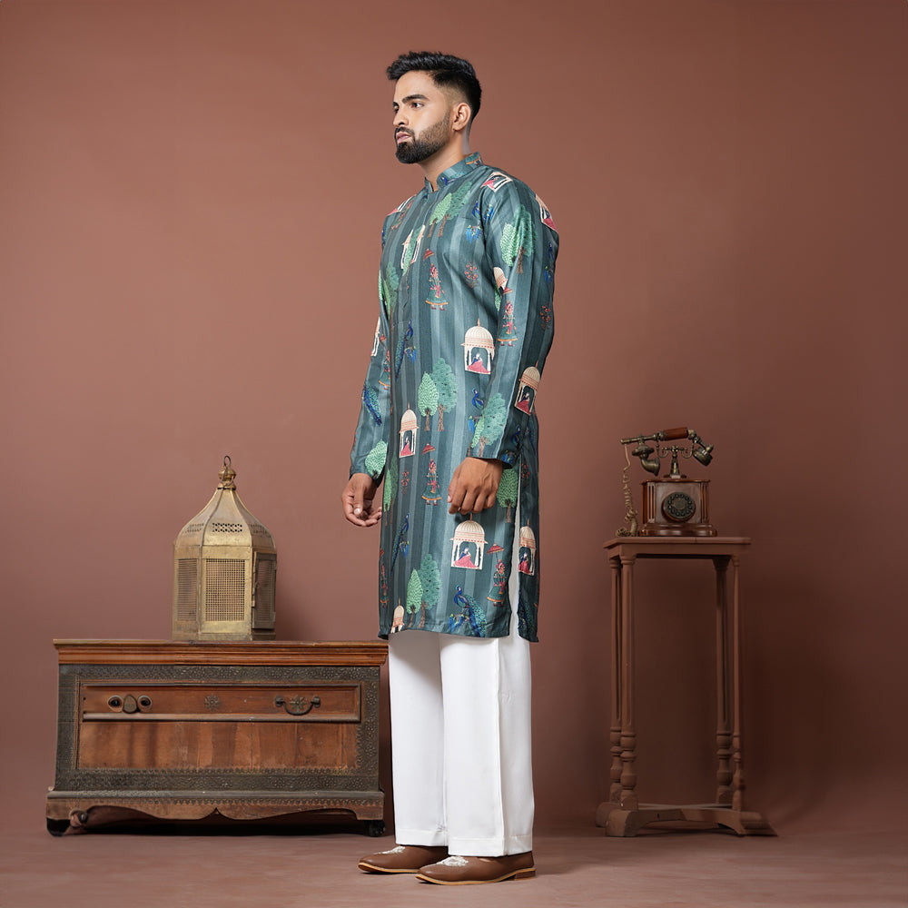 Pichwai Heritage Kurta