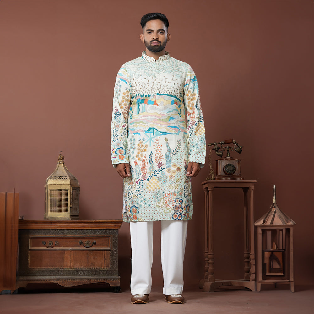 Vrindavan Serenity Kurta