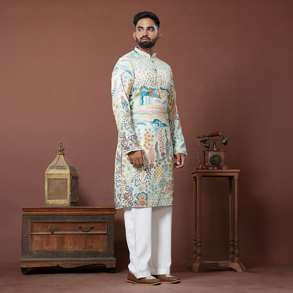 Vrindavan Serenity Kurta
