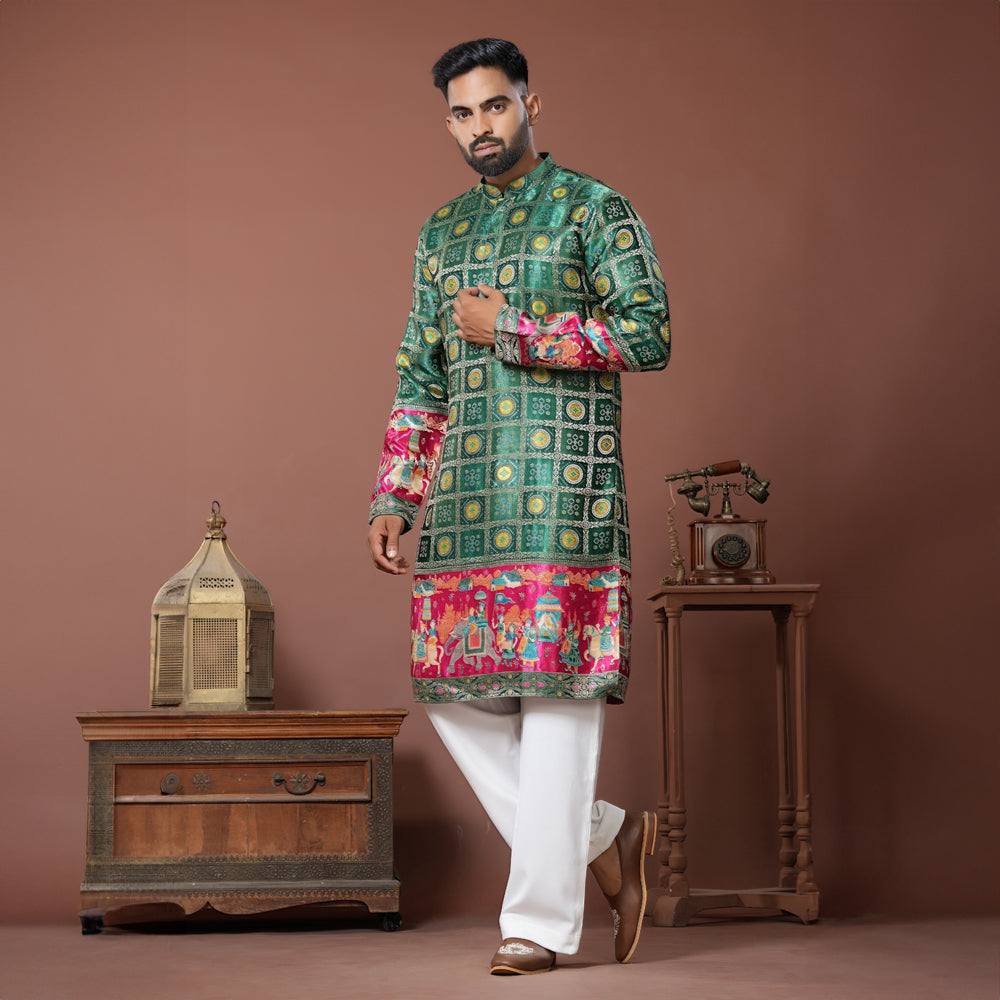 Emerald Darbar Kurta