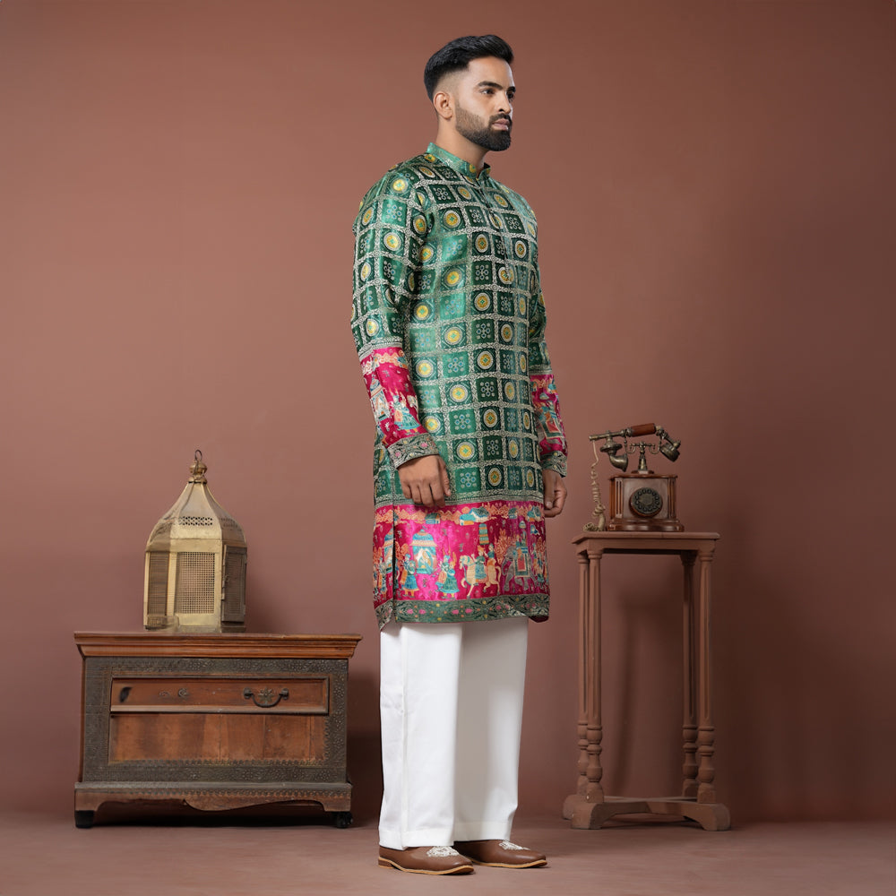 Emerald Darbar Kurta