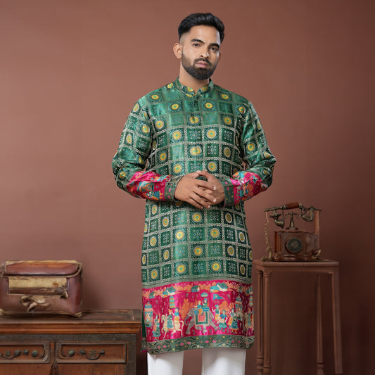 Emerald Darbar Kurta