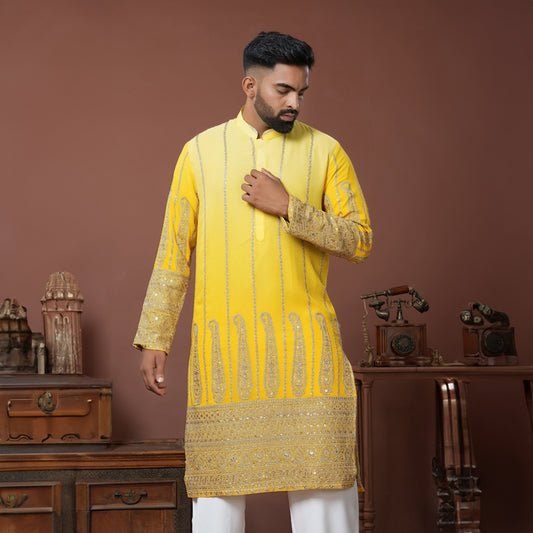 Haldi Royale Kurta