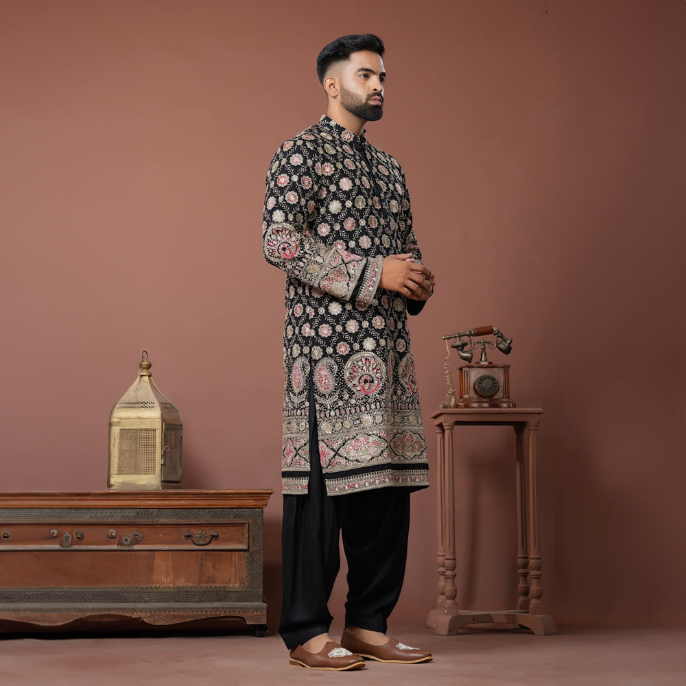 Midnight Maharaja Kurta