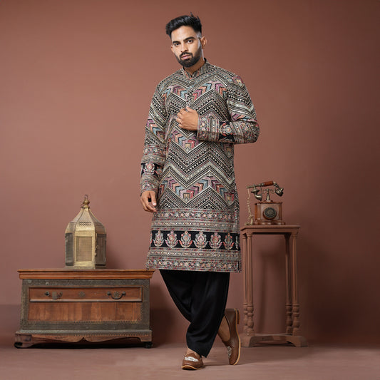Chevron Royale Kurta