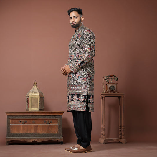 Chevron Royale Kurta