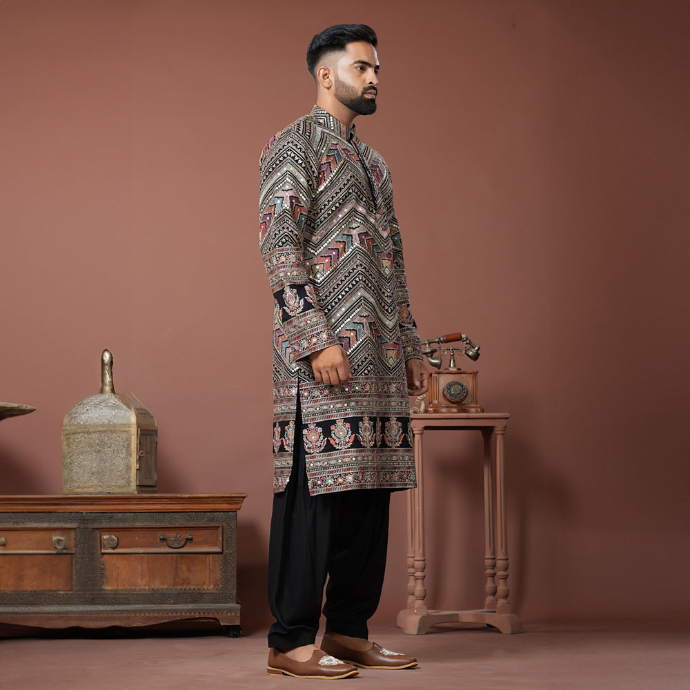 Chevron Royale Kurta