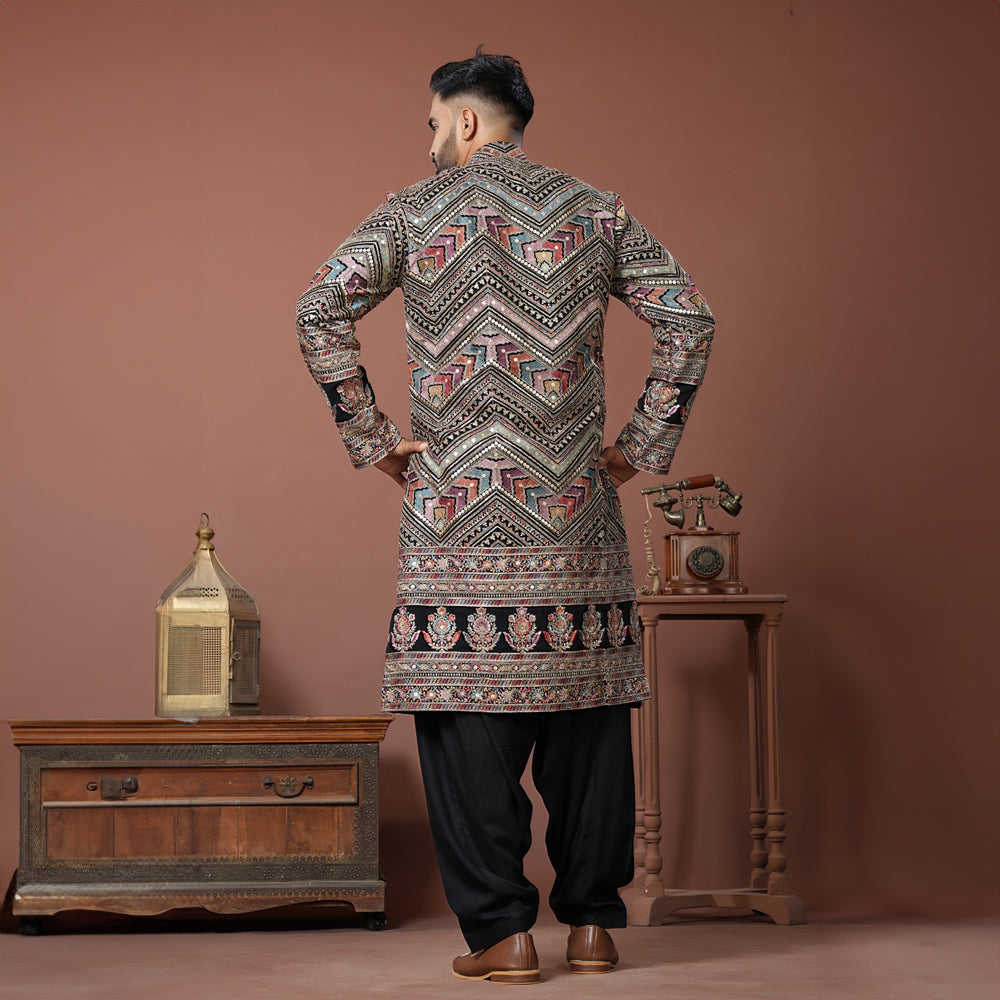 Chevron Royale Kurta