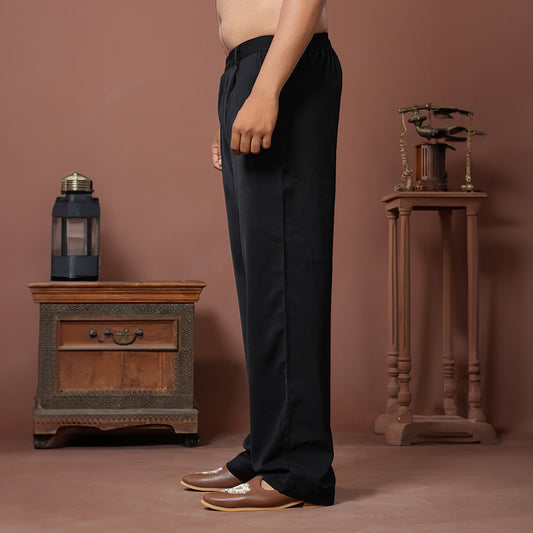 Noir Classic Loose Trousers