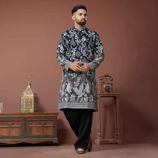 Royal Swan Kurta