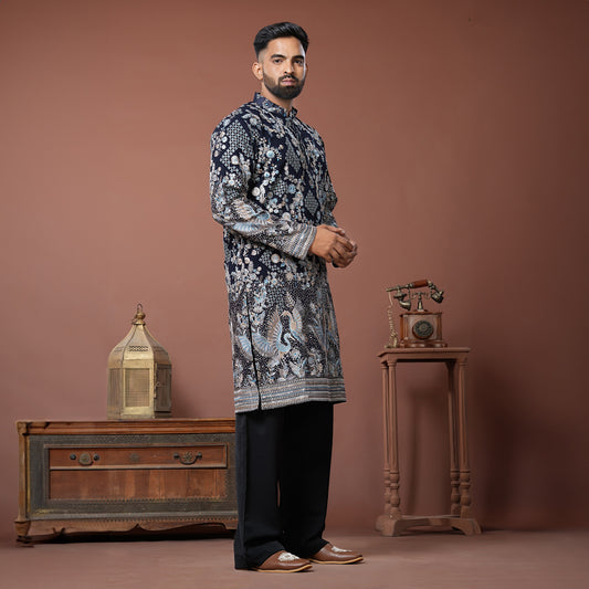 Royal Swan Kurta