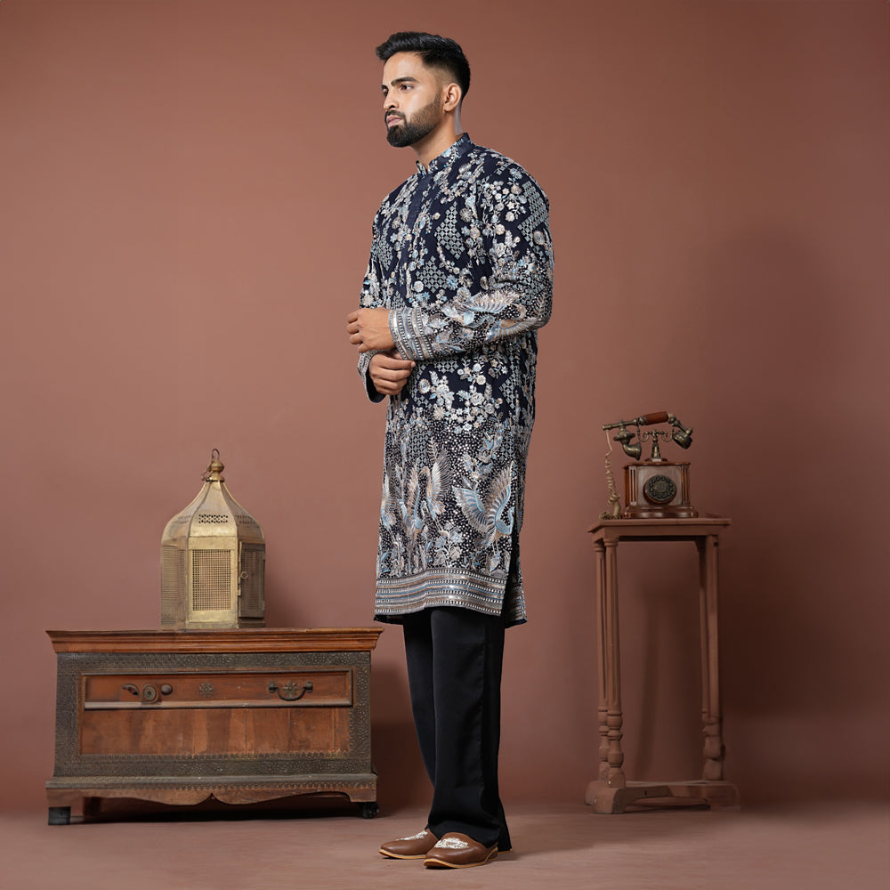 Royal Swan Kurta