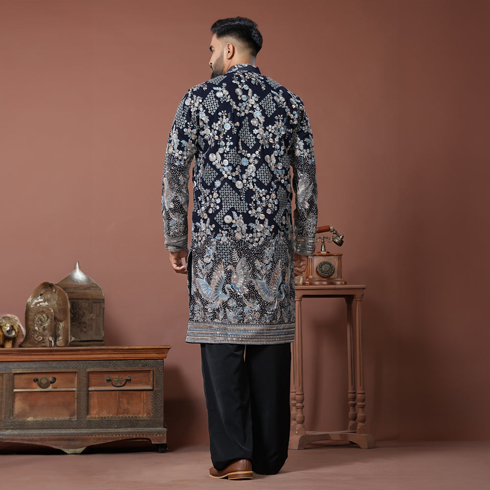 Royal Swan Kurta