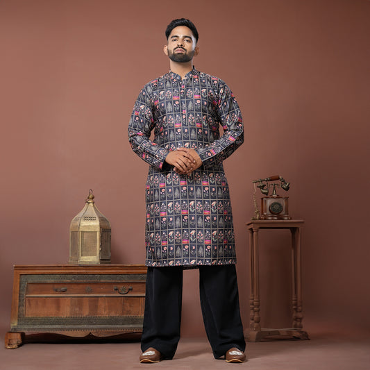 Vintage Frames Kurta