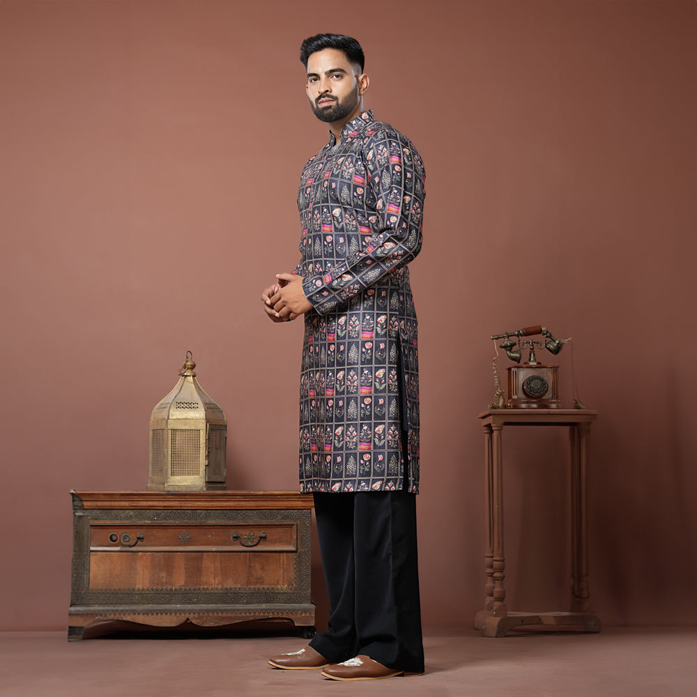 Vintage Frames Kurta