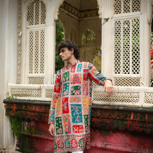 Jaipur Heritage Patchwork Kurta